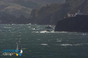 Tom Cavers Olson 25 Rock On finish the trip in a very fast 09:35:38 to dominate division five - SSS single handed farallones photo copyright Pressure Drop . US taken at  and featuring the  class