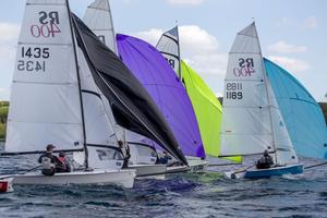 Close racing - Notts County SC RS 400 Open photo copyright Heather Chipperfield taken at  and featuring the  class