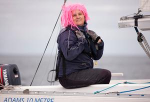 Monica Jones skipper of Adams 10 Salamander III - Brighton Ladies Skippers Series photo copyright  Steb Fisher taken at  and featuring the  class