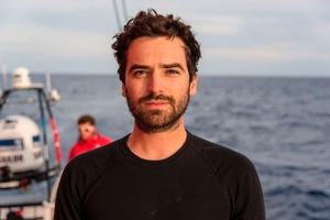 Black turns photographer and snaps a great shot of our OBR, Sam Greenfield after 17 days at sea - Leg 6, Day 17 – Volvo Ocean Race photo copyright Sam Greenfield/Dongfeng Race Team/Volvo Ocean Race taken at  and featuring the  class