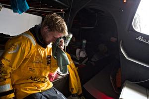 Onboard Abu Dhabi Ocean Racing - Volvo Ocean Race 2014-15 photo copyright Matt Knighton/Abu Dhabi Ocean Racing taken at  and featuring the  class