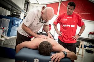 Onboard MAPFRE - Volvo Ocean Race 2014-15 photo copyright Maria Muina / Mapfre http://www.volvooceanrace.com taken at  and featuring the  class