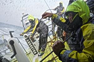 Onboard Team Brunel - Volvo Ocean Race 2014-15 photo copyright Stefan Coppers / Team Brunel taken at  and featuring the  class