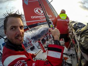 Onboard Dongfeng Race Team - Volvo Ocean Race 2015 photo copyright  Sam Greenfield / Volvo Ocean Race taken at  and featuring the  class