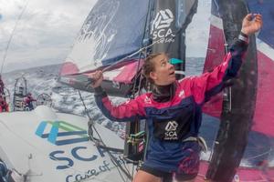 Onboard Team SCA - Volvo Ocean Race 2015 photo copyright Corinna Halloran / Team SCA taken at  and featuring the  class