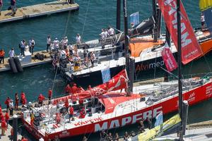 Leg seven start - Volvo Ocean Race 2014-15 photo copyright  Ainhoa Sanchez/Volvo Ocean Race taken at  and featuring the  class