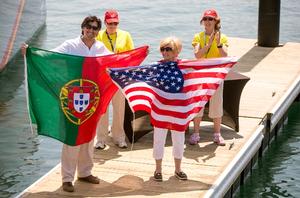 Leg seven start - Volvo Ocean Race 2014-15 photo copyright Billie Weiss / Volvo Ocean Race taken at  and featuring the  class