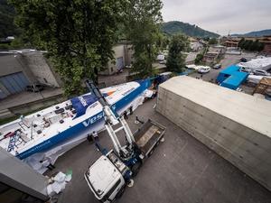 Team Vestas Wind - Volvo Ocean Race 2015 photo copyright Brian Carlin / Team Vestas Wind/Volvo Ocean Race taken at  and featuring the  class