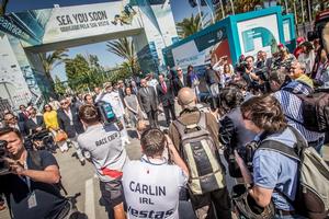 Fleet is 700nm away from the finish line in Lisbon - Leg 7 to Lisbon - Volvo Ocean Race photo copyright  Ainhoa Sanchez/Volvo Ocean Race taken at  and featuring the  class