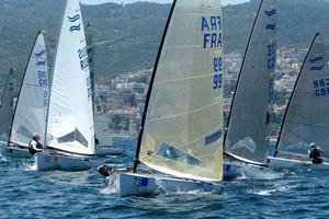 Marc Allain des Beauvais - 2015 Finn World Masters photo copyright  Claire ADB taken at  and featuring the  class