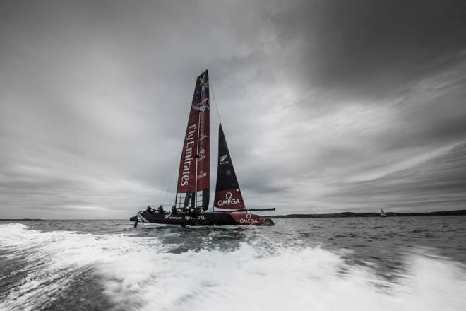  - Emirates Team NZ - sailing in the Solent - Day 2 © Lloyd Images/ETNZ http://www.lloydimages.com/