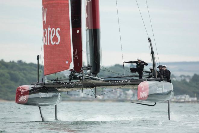  - Emirates Team NZ - sailing in the Solent - Day 2 © Lloyd Images/ETNZ http://www.lloydimages.com/