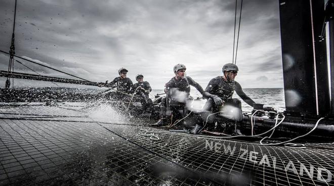  - Emirates Team NZ - sailing in the Solent - Day 2 © Lloyd Images/ETNZ http://www.lloydimages.com/