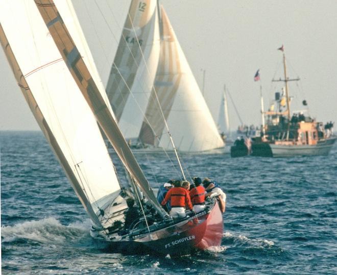 Australia III vs Liberty - America’s Cup 1983 © Daniel Forster / go4image.com http://www.go4image.com