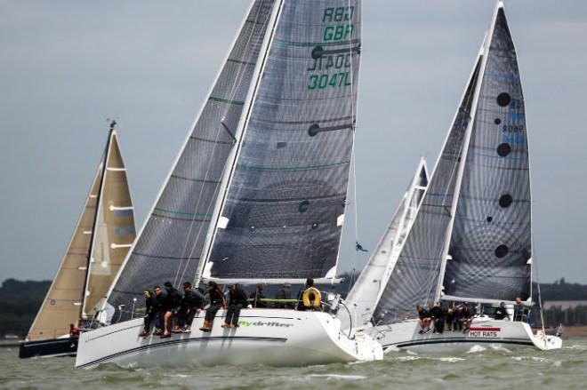 Nifty Drifter (First in IRC2) with Hot Rats (Second in IRC2). - Royal Southern YC North Sails June Regatta © Paul Wyeth / www.pwpictures.com http://www.pwpictures.com