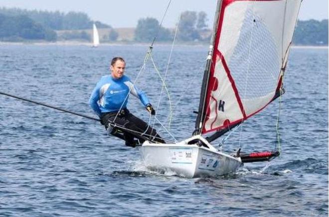 Ben Schooling is leading in the one-man skiff Musto Performance - 2015 Kieler Woche © www.segel-bilder.de