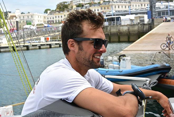 British skipper Alan Roberts (Magma Structures) sailed into Dieppe in 13th place, giving him an overall ranking of 9th - the best British result since 1975. © Artemis Offshore Academy