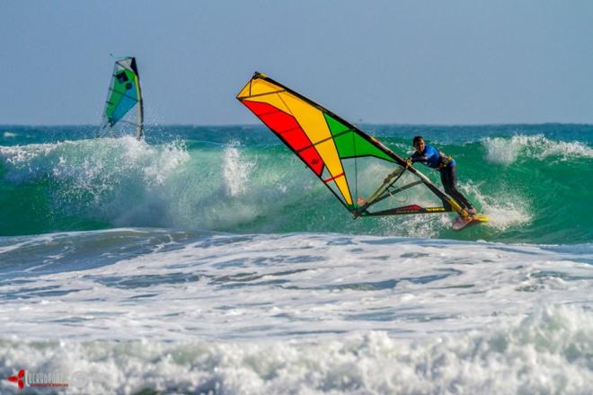 Harley Stone backside - 2015 Santa Cruz Windsurfing Festival © American Windsurfing Tour