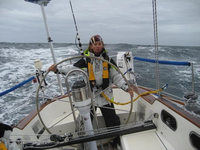 Kara Forman (shown here in the Transatlantic Race 2011) will once again join her father Bob Forman aboard Jacqueline IV for the Transatlantic Race 2015 © Bob Forman