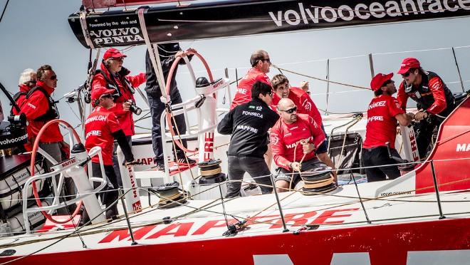 Onboard MAPFRE - Volvo Ocean Race - Lorient In-Port Race © Maria Mui–a / MAPFRE