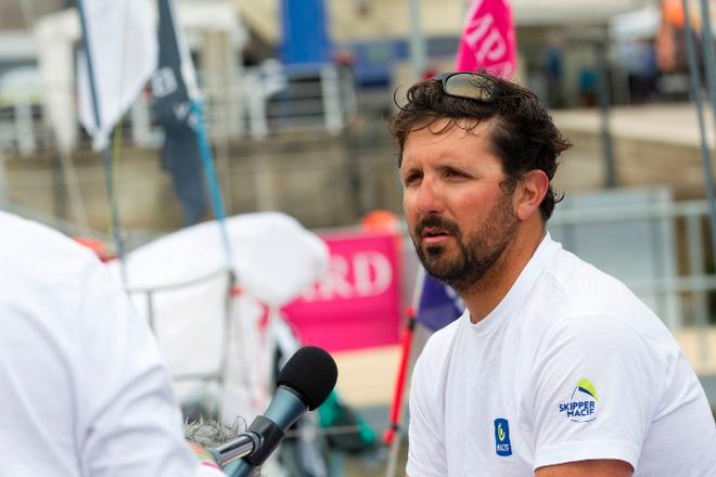 Yoann Richomme (Skipper Macif 2014) 5eme de la 3eme etape - 2015 Solitaire du Figaro – Eric Bompard Cachemire © Alexis Courcoux