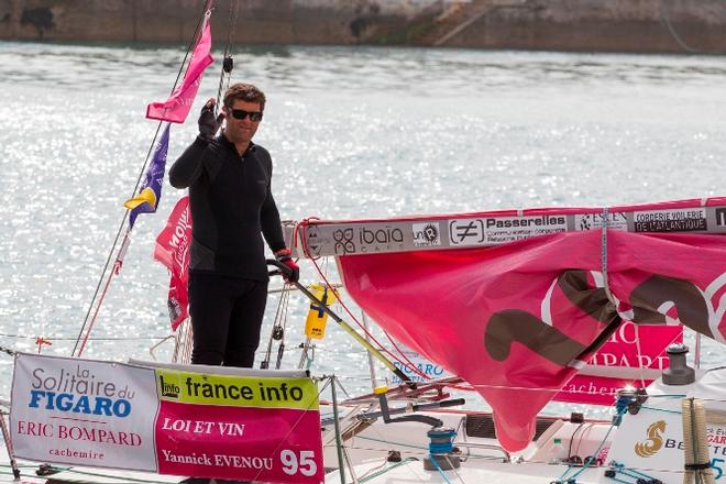 Yannick Evenou (Loi et Vin) 34eme de la 3eme etape - 2015 Solitaire du Figaro – Eric Bompard Cachemire © Alexis Courcoux