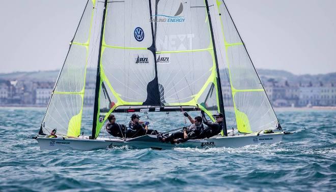 kiwi-cross - 2015 ISAF Sailing WC Weymouth and Portland ©  Sailing Energy