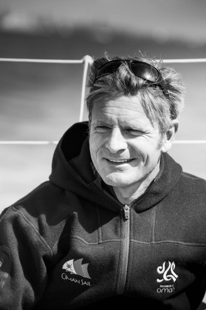 Oman Sail MOD70 trimaran skipper Sidney Gavignet &copy; Mark Lloyd http://www.lloyd-images.com