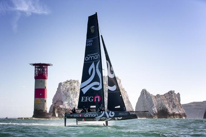 Sultanate of Oman in action - 2015 JP Morgan Round the Island Race © Sander van der Borch http://www.sandervanderborch.com