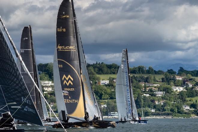 D35 Trophy - Ladycat powered by Spindrift racing Decision 35 - the fleet race of the GP d'Ouverture, Geneva, Switzerland © Chris Schmid