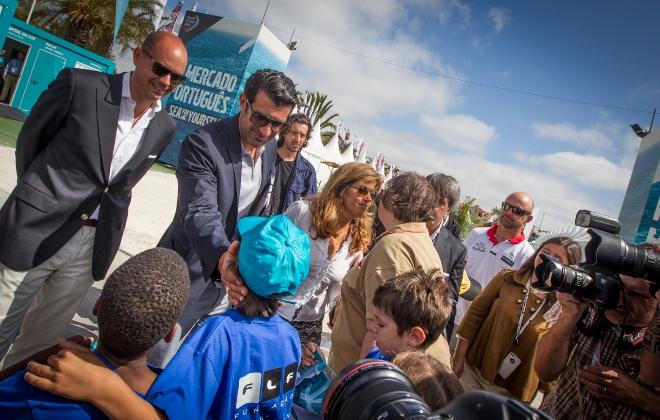 Figo y la Volvo Ocean Race, con la infancia - Volvo Ocean Race 2014-15  ©  Ainhoa Sanchez/Volvo Ocean Race