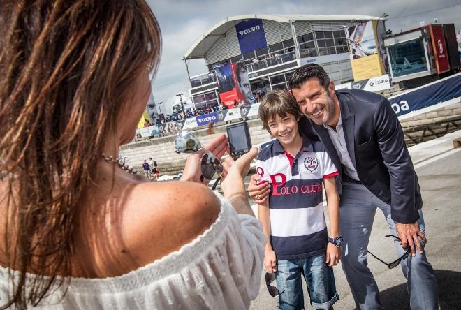 Figo y la Volvo Ocean Race, con la infancia - Volvo Ocean Race 2014-15  ©  Ainhoa Sanchez/Volvo Ocean Race