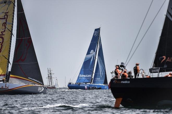 In-Port Race Lorient - Volvo Ocean Race 2015 © Ricardo Pinto / Volvo Ocean Race