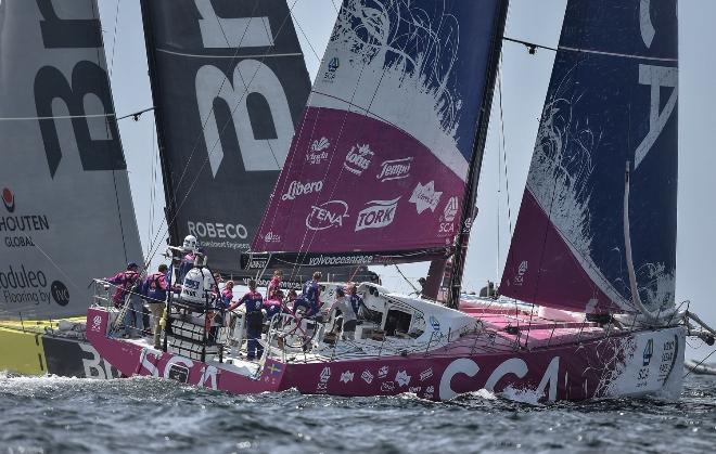 In-Port Race Lorient - Volvo Ocean Race 2015 © Ricardo Pinto / Volvo Ocean Race