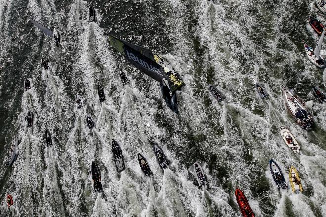Fleet out on the final ‘sprint’ to Gothenburg - Volvo Ocean Race 2015 ©  Ainhoa Sanchez/Volvo Ocean Race