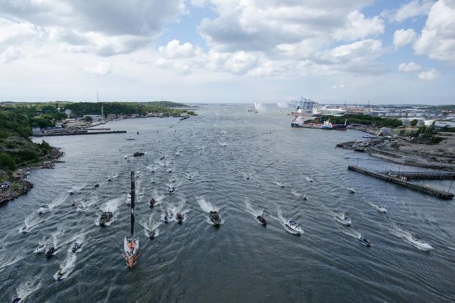 Fleet in action - Volvo Ocean Race 2015 © Victor Fraile/Volvo Ocean Race http://www.volcooceanrace.com