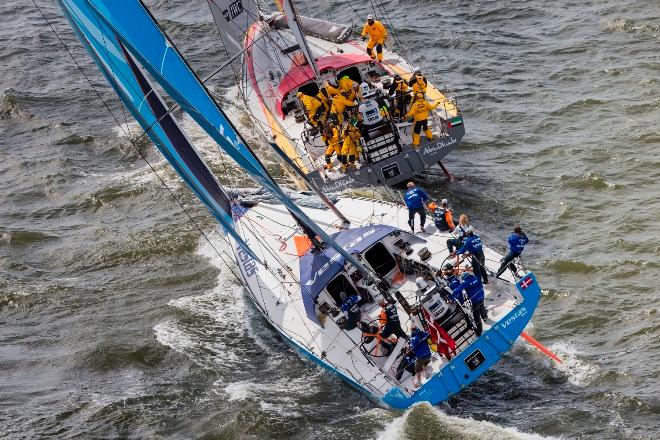 Inför Göteborgs In-Port Race - 2015 Volvo Ocean Race © Carlo Borlenghi/Volvo Ocean Race http://www.volvooceanrace.com