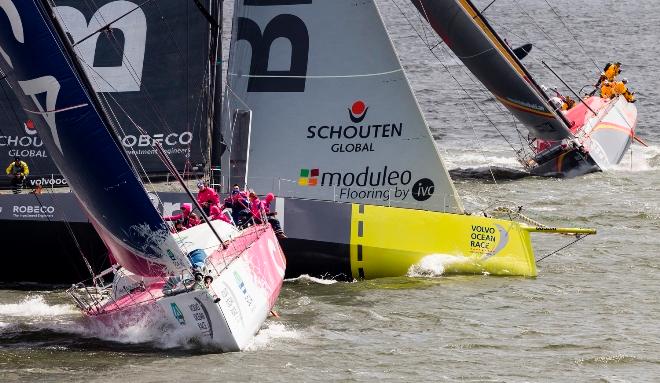 Inför Göteborgs In-Port Race - 2015 Volvo Ocean Race © Carlo Borlenghi/Volvo Ocean Race http://www.volvooceanrace.com