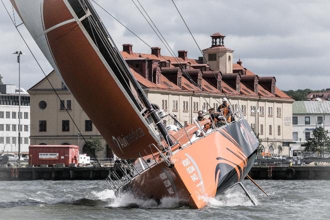 Inför Göteborgs In-Port Race - 2015 Volvo Ocean Race © Nicola Gillham / Volvo Ocean Race