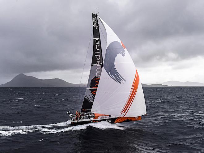 Team Alvimedica leading the fleet around Cape Horn - Volvo Ocean Race 2015 © Rick Tomlinson/Volvo Ocean Race http://www.volvooceanrace.com