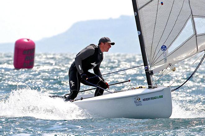 Andrew Murdoch  - 2015 ISAF Sailing World Cup | Weymouth and Portland © Robert Deaves/Finn Class http://www.finnclass.org