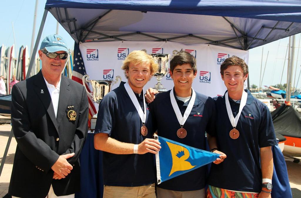 Weis team from Del Rey places third photo copyright Mary Longpre taken at  and featuring the  class