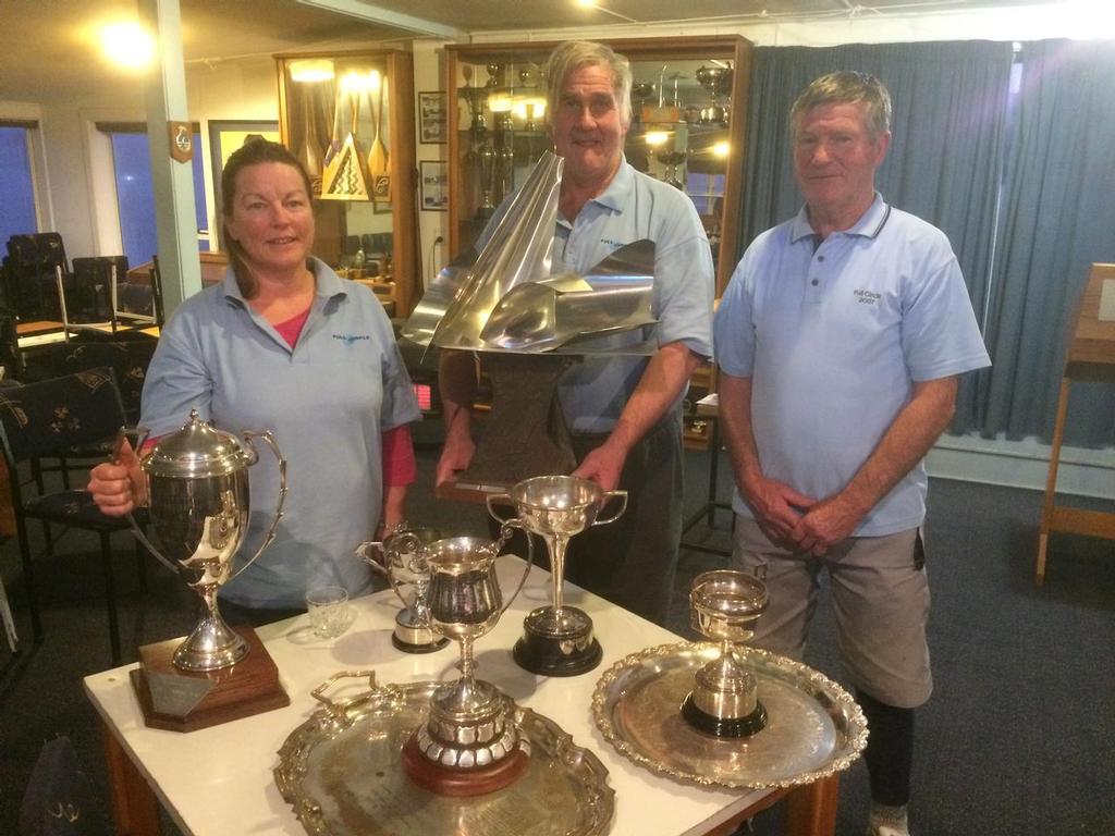 Phil and his crew with their very impressive prize haul. © Sam Jones