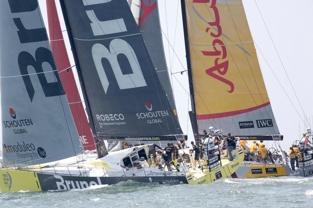 Team Brunel - Volvo Ocean Race - Lisbon In Port Race photo copyright Eugenia Bakunova http://www.mainsail.ru taken at  and featuring the  class