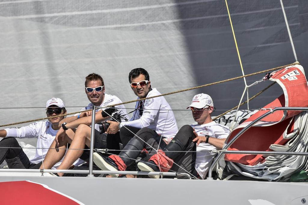 June 22, 2015. The fleet arrives in Gothenburg completing the 2014-15 Volvo Ocean Race. Dongfeng Race Team © Ricardo Pinto / Volvo Ocean Race