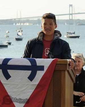 Marlow Ropes College Sailor of The Year announced photo copyright Robert Migliaccio taken at  and featuring the  class