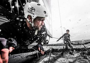  - Emirates Team NZ - sailing in the Solent - Day 2 photo copyright Lloyd Images/ETNZ http://www.lloydimages.com/ taken at  and featuring the  class