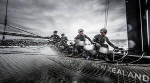  - Emirates Team NZ - sailing in the Solent - Day 2 photo copyright Lloyd Images/ETNZ http://www.lloydimages.com/ taken at  and featuring the  class