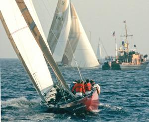 Australia III vs Liberty - America’s Cup 1983 photo copyright Daniel Forster / go4image.com http://www.go4image.com taken at  and featuring the  class