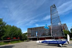 Tour de France à la Voile 2015 - Conférence de presse - 28/05/2015 - Parc Nautique de l’île de Monsieur - Sèvres - France - Le Diam 24, le nouveau bateau du Tour de France à la Voile - Tour de France à la Voile 2015 photo copyright ASO/P.Perreve taken at  and featuring the  class